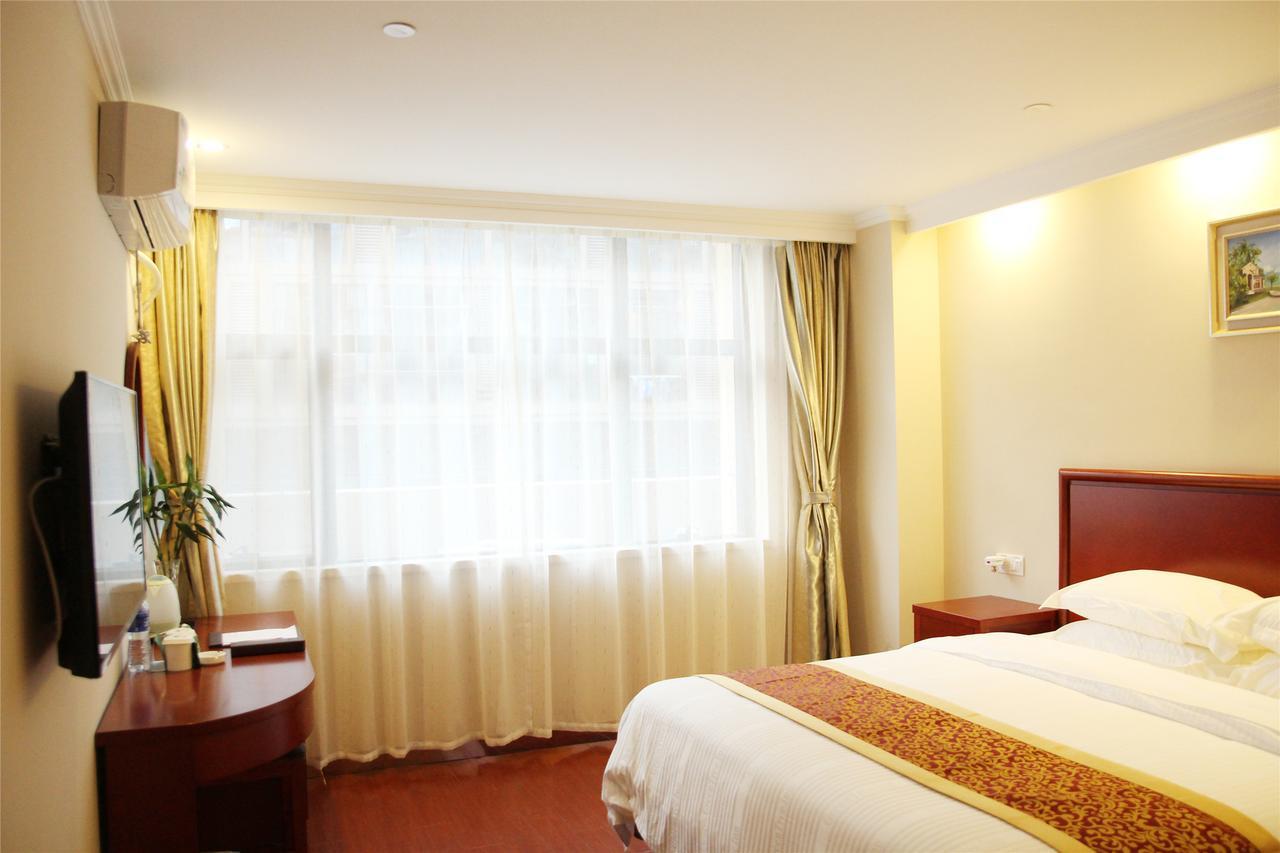 Greentree Inn Jiangsu Huaian Chuzhou Avenue Business Hotel Huai'an  Zewnętrze zdjęcie