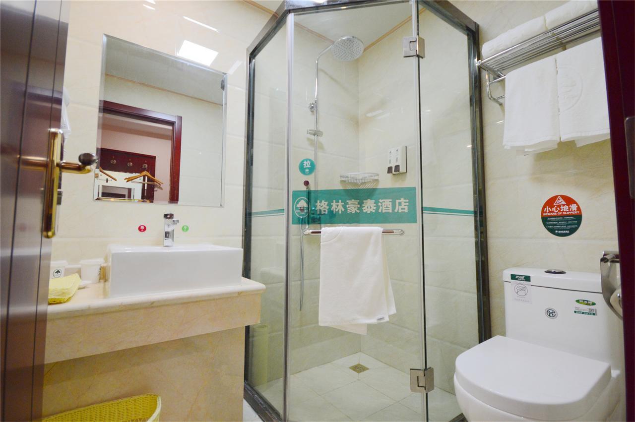Greentree Inn Jiangsu Huaian Chuzhou Avenue Business Hotel Huai'an  Zewnętrze zdjęcie